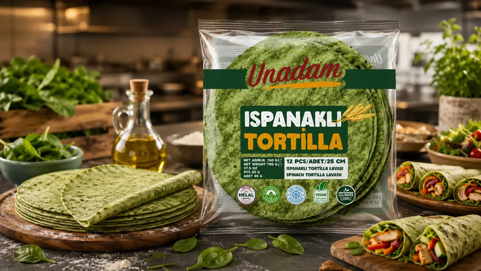 Ispanakli Tortillanin Profesyonel Mutfakta Kullanim Avantaji