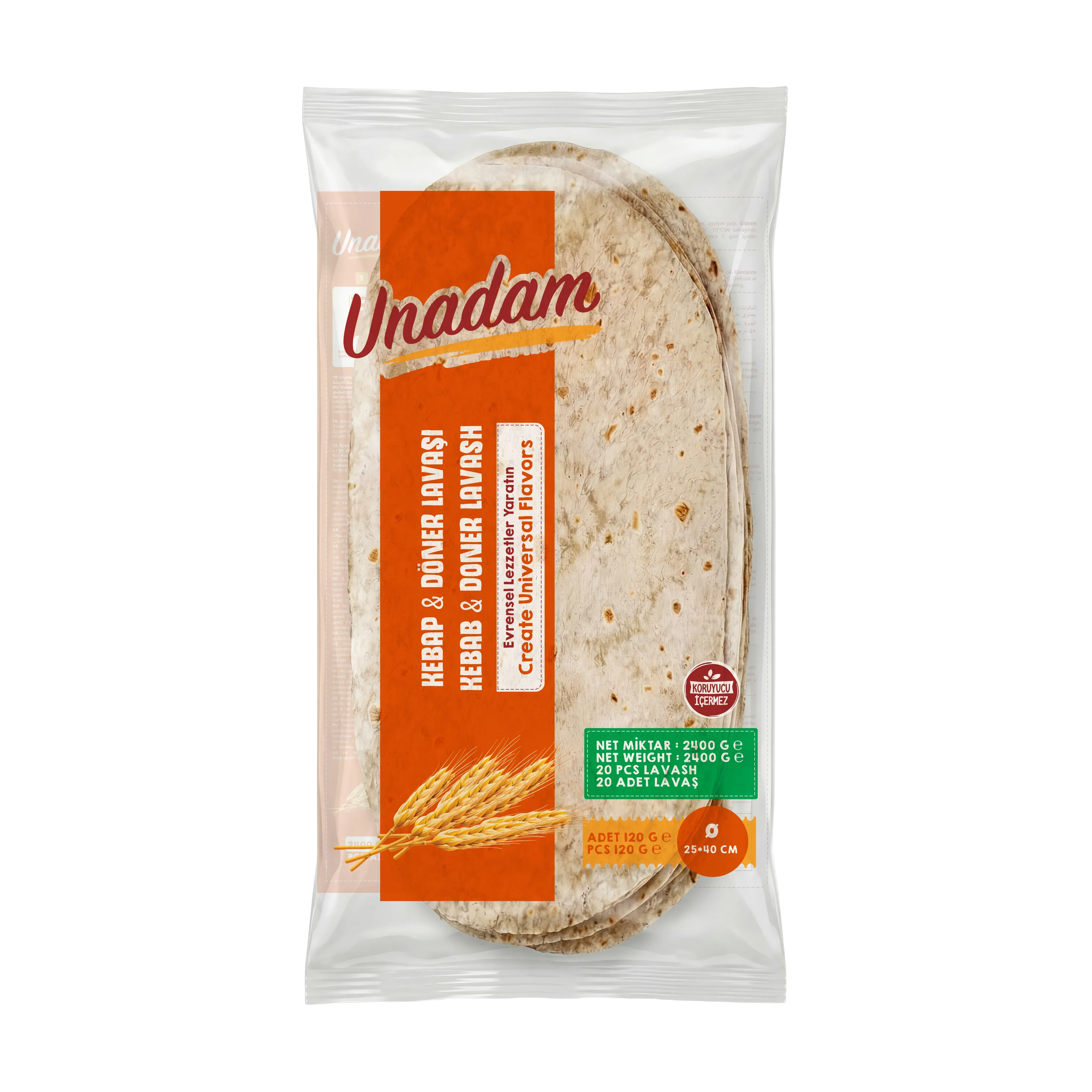 FROZEN LAVASH