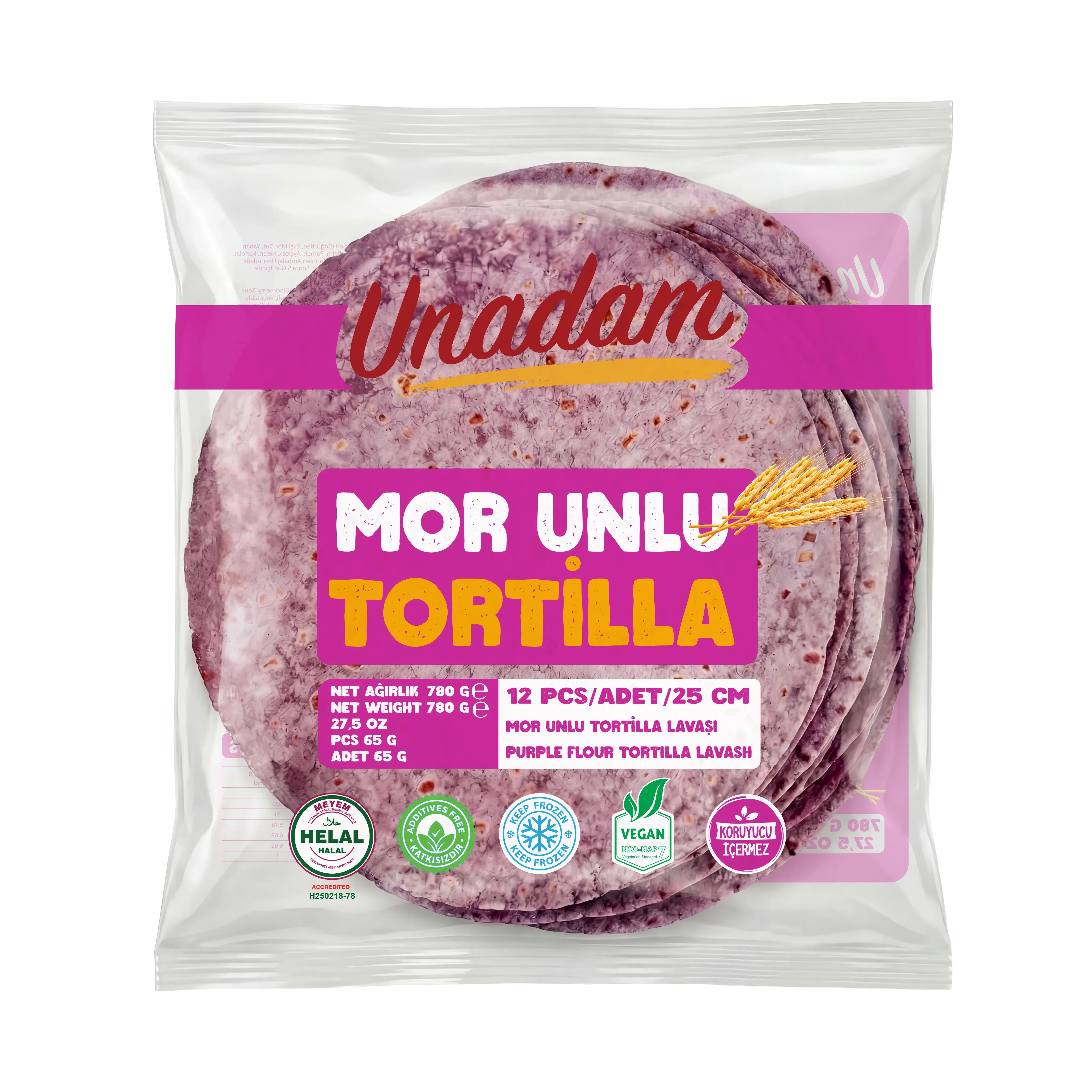 PURPLE FLOUR TORTILLA